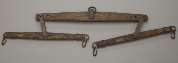 Doubletree harness owned by the Lyles family, 1880s - 1890s. Creator: Unknown.