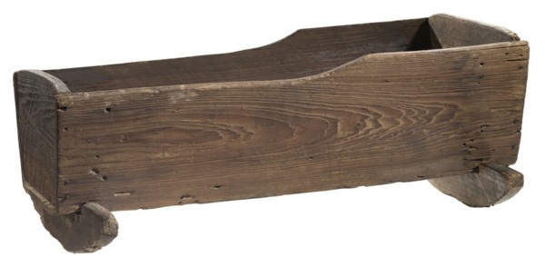 Cradle made by an unidentified enslaved person, 1795-1830. Creator: Unknown.