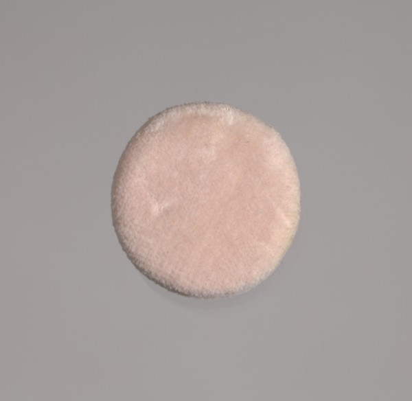 Cosmetic powder puff from Mae's Millinery Shop, 1941-1994. Creator: Prince Matchabelli Inc.