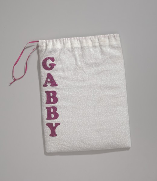 Bag used by Gabby Douglas to carry uneven bar grips and tape for 2012 Olympics, 2012. Creator: Unknown.