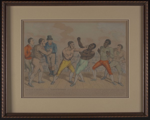 The Close of the Battle or the Champion Triumphant, October 3, 1811. Creator: Unknown.