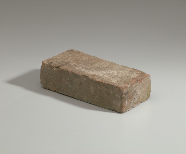 Brick from Harriet Tubman Home, 1880-1882. Creator: Unknown.