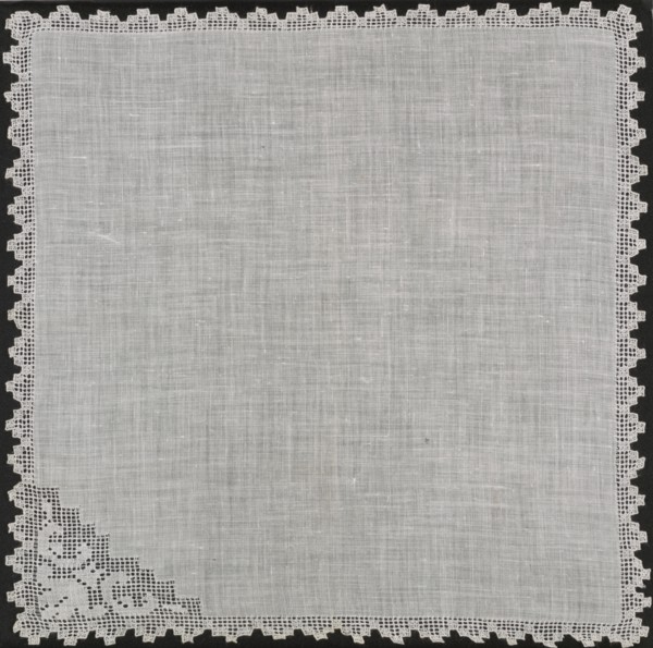 Handkerchief owned by Harriet Tubman, 1870s - early 20th century. Creator: Unknown.