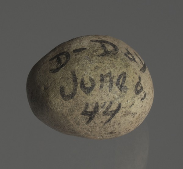 Rock from Normandy Beaches, D-Day 1944, June 6, 1944. Creator: Unknown.