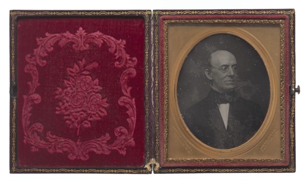 Daguerreotype of William Lloyd Garrison, ca. 1860. Creator: Cutting & Turner.