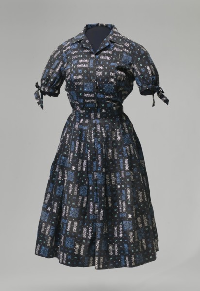 Outfit worn by Carlotta Walls to Little Rock Central High School, 1957. Creator: Unknown.