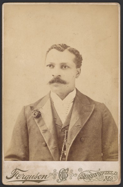 Photograph of Tobe Brown, 1890s. Creator: G.W. Ferguson.