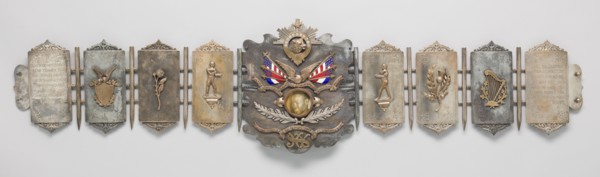 Police Gazette Championship Belt and presentation case awarded to Ezzard Charles, 1948. Creator: Unknown.