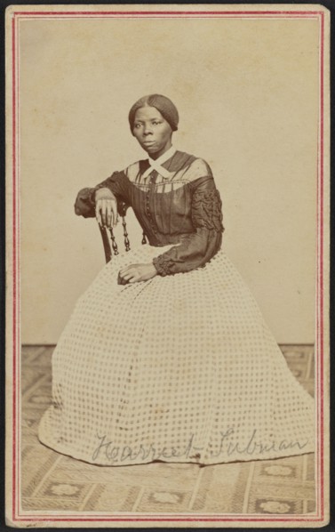Carte-de-visite portrait of Harriet Tubman, 1868-1869. Creator: Benjamin F. Powelson.