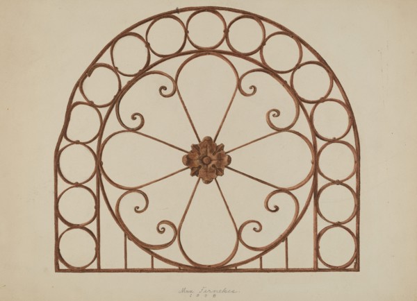 Arch Grill, 1938. Creator: Max Fernekes.