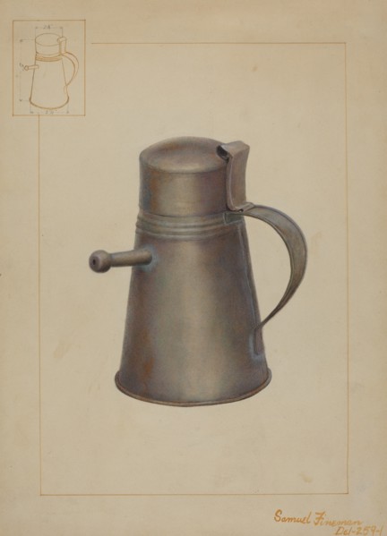Baby's Feeding Bottle, c. 1937. Creator: Samuel Fineman.