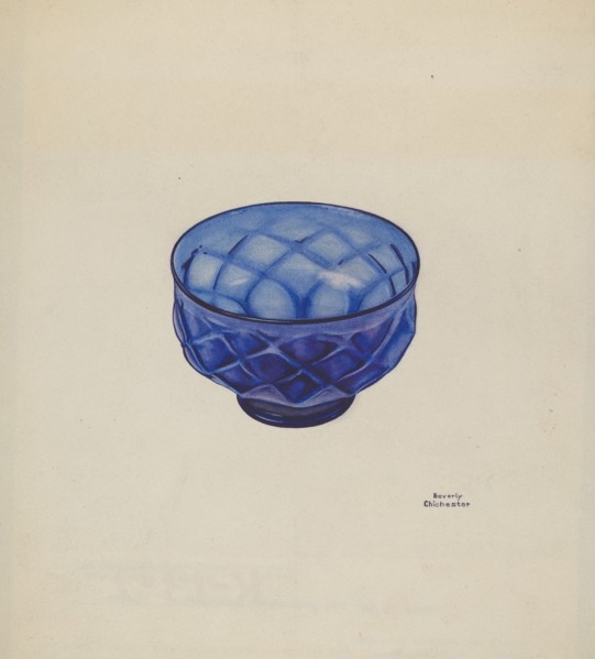 Baptismal Bowl, c. 1939. Creator: Beverly Chichester.