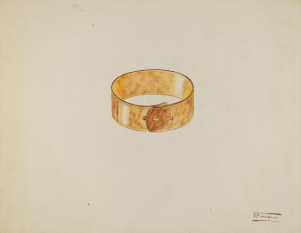 Bracelet, c. 1939. Creator: Frank Fumagalli.