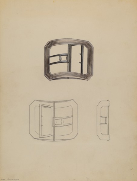 Buckles, c. 1936. Creator: John Dieterich.