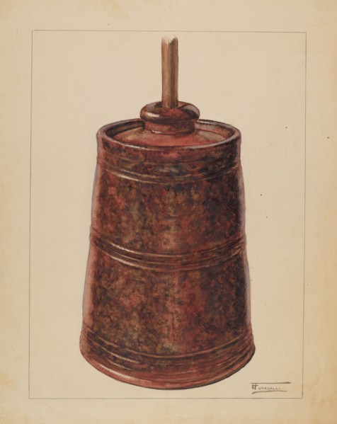 Churn, c. 1936. Creator: Frank Fumagalli.