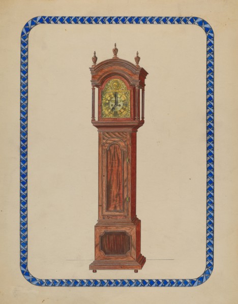 Clock, 1936. Creator: John Dieterich.