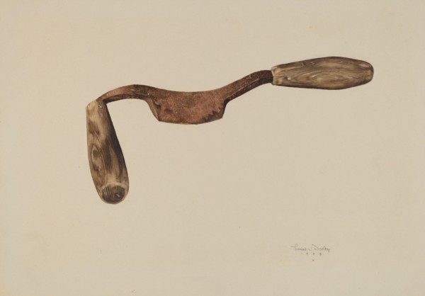 Cooper's Chamfer Knife, 1938. Creator: Thomas Dooley.