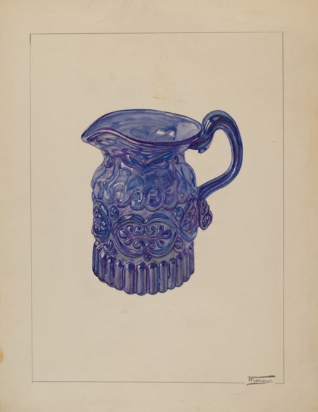 Cream Pitcher, c. 1937. Creator: Frank Fumagalli.