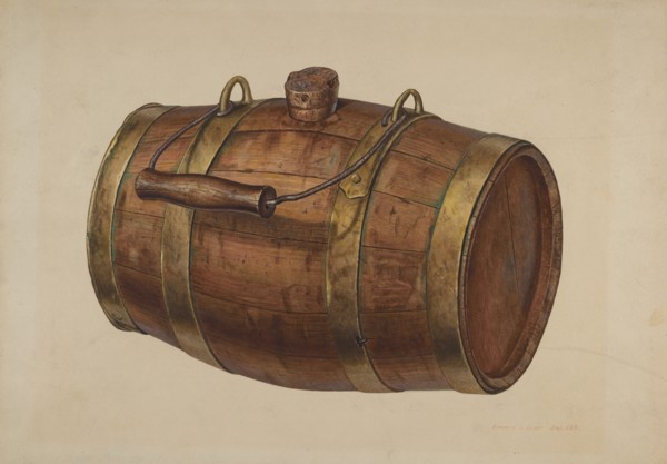 Field Keg, c. 1939. Creator: Edward L Loper.