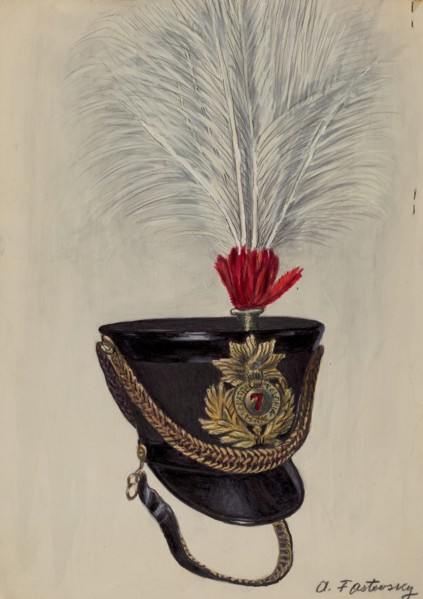 Field Officer's Hat, c. 1936. Creator: Aaron Fastovsky.