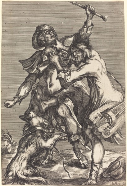 Fighting Beggars. Creator: Jacques Bellange.
