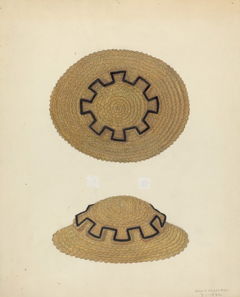 Hat, 1936. Creator: Marie Famularo.