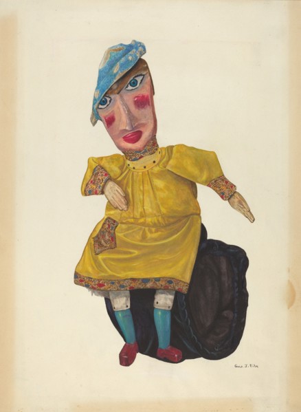 Innkeeper's Daughter, c. 1938. Creator: George File.