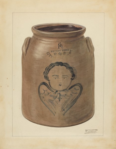 Jar, c. 1953. Creator: Frank Fumagalli.