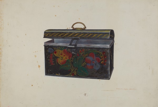 Lunch Box, c. 1938. Creator: Edward L Loper.