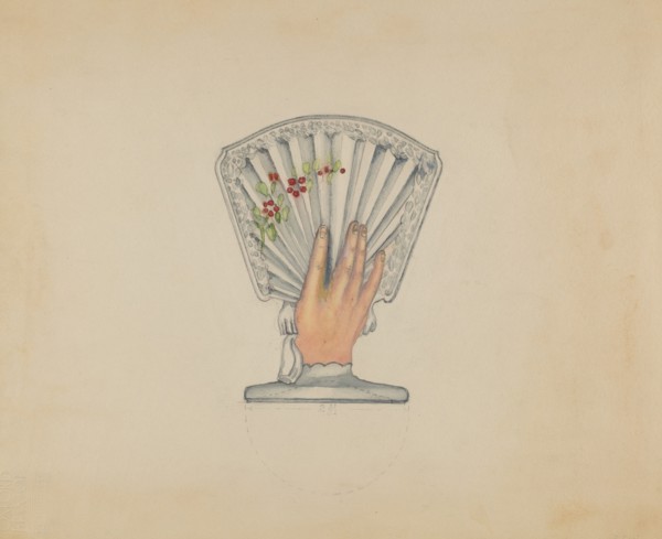 Match Holder, c. 1936. Creator: Albert Eyth.