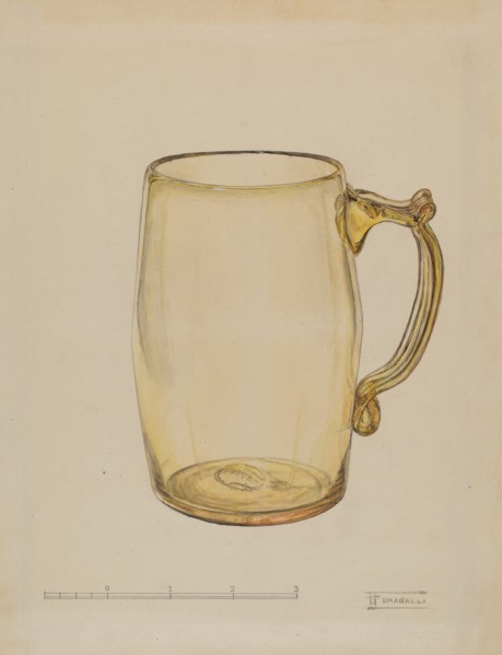 Mug, 1935/1942. Creator: Frank Fumagalli.