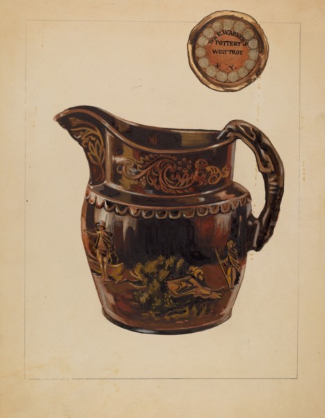 Pitcher, 1937. Creator: John Fisk.