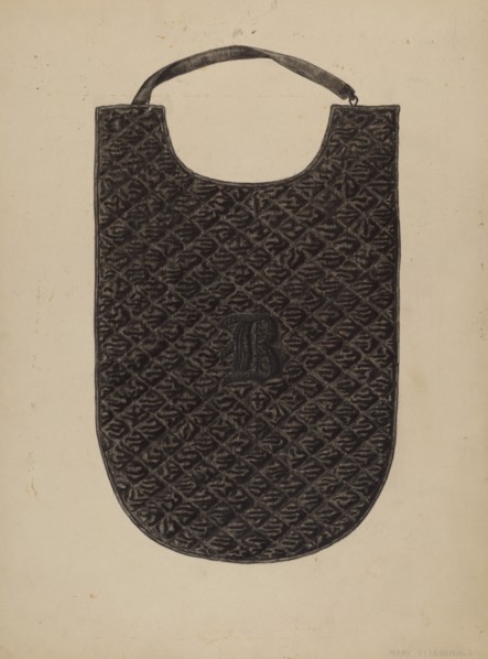 Quilted Chest Protection, c. 1940. Creator: Mary Fitzgerald.