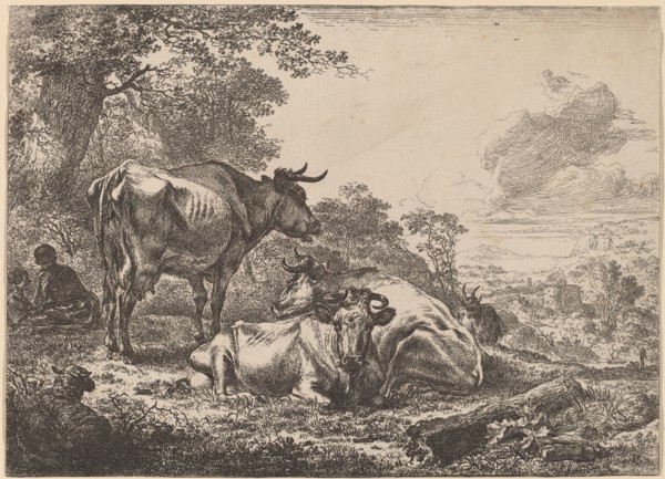 Resting Cows. Creator: Nicolaes Berchem.