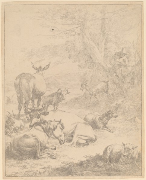 Resting Herd. Creator: Nicolaes Berchem.