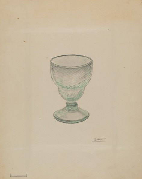 Salt Cellar, c. 1936. Creator: Frank Fumagalli.