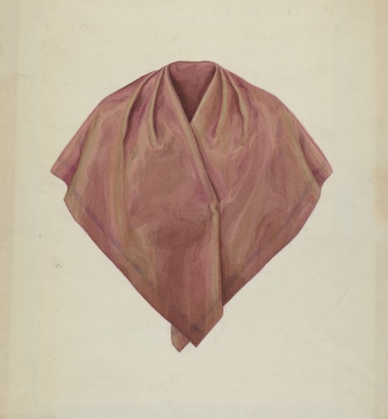 Shaker Kerchief, c. 1936. Creator: Betty Fuerst.