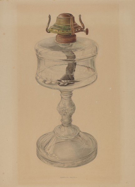 Table Lamp, 1935/1942. Creator: Samuel Faigin.