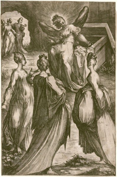 The Three Marys at the Tomb. Creator: Jacques Bellange.