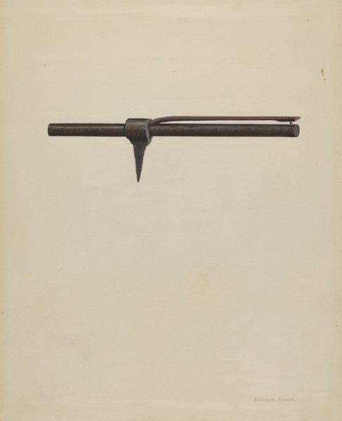 Trap Gun, c. 1936. Creator: William Frank.