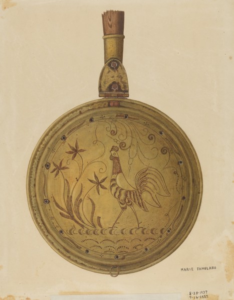 Warming Pan, 1937. Creator: Marie Famularo.