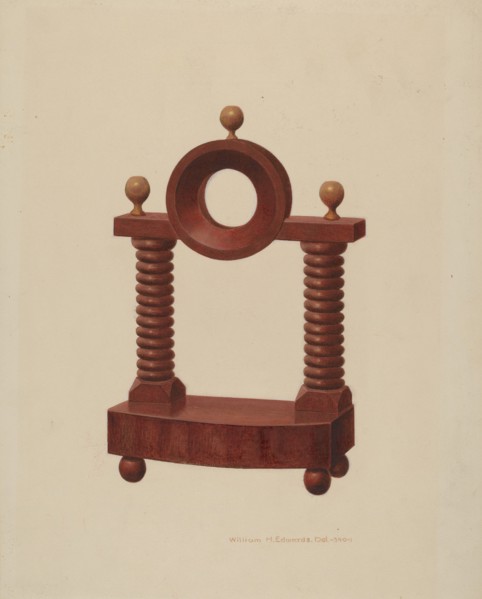 Watch Holder, c. 1939. Creator: William H Edwards.