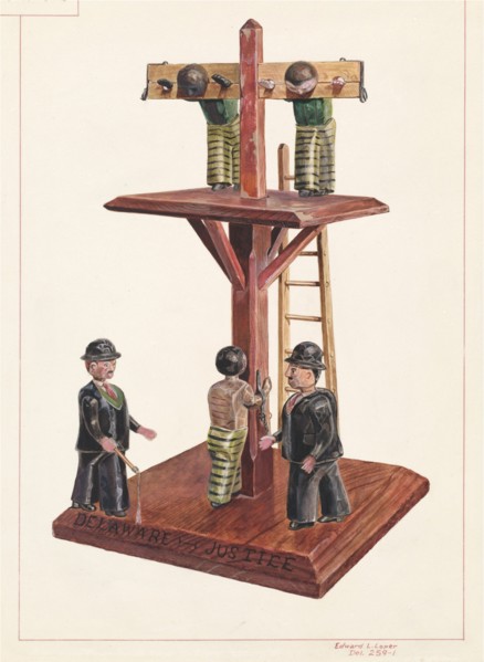 Whipping Post, 1935/1942. Creator: Edward L Loper.