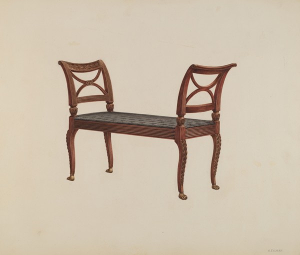 Window Seat, 1939. Creator: Harry Eisman.