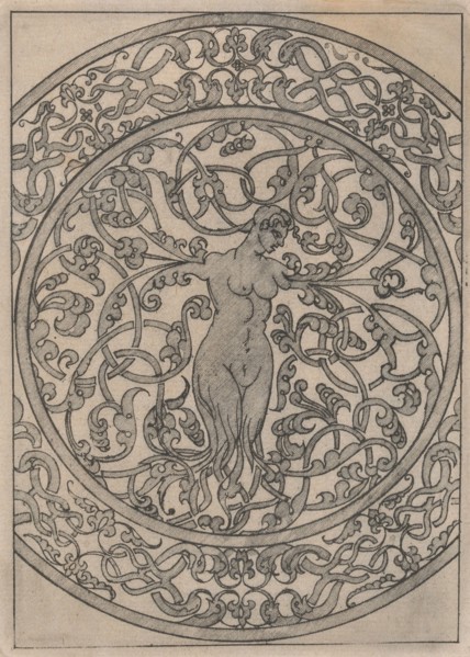 Copies after the 'Livre contenant passement de moresques' (plate 11), 19th century (?). Creator: Jacques Androuet Du Cerceau.