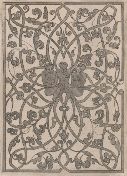 Copies after the 'Livre contenant passement de moresques' (plate 8), 19th century (?). Creator: Jacques Androuet Du Cerceau.
