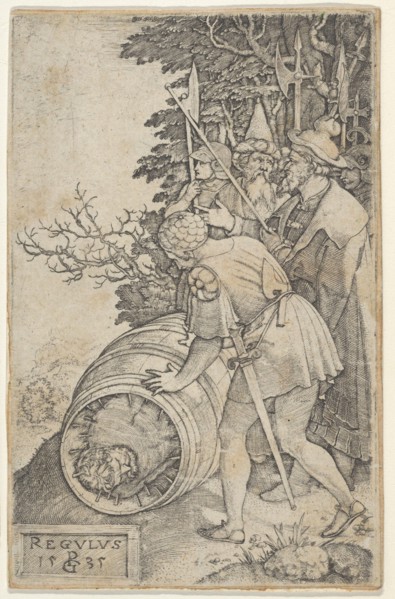 Copy of Attilius Regulus, from Roman Heroes. Creator: Unknown.