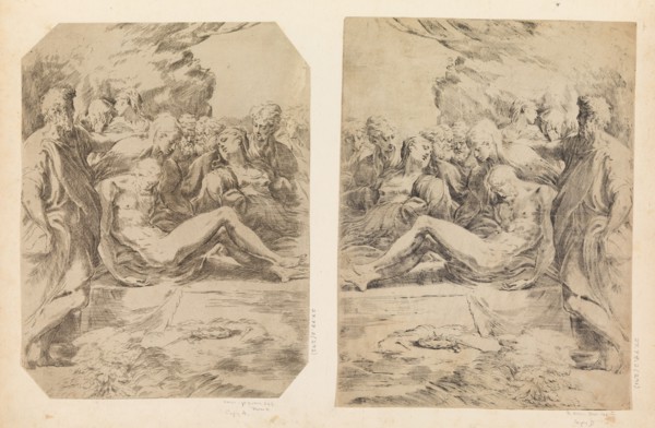 Entombment, ca. 1595-1600. Creator: Guido Reni.