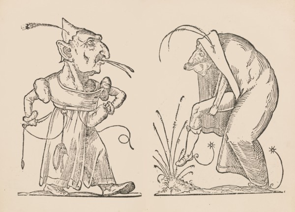 Les Songes Drolatiques de Pantagruel ou sont contenues plusieurs figures de l'invention ..., [1565]. Creator: François Desprez.