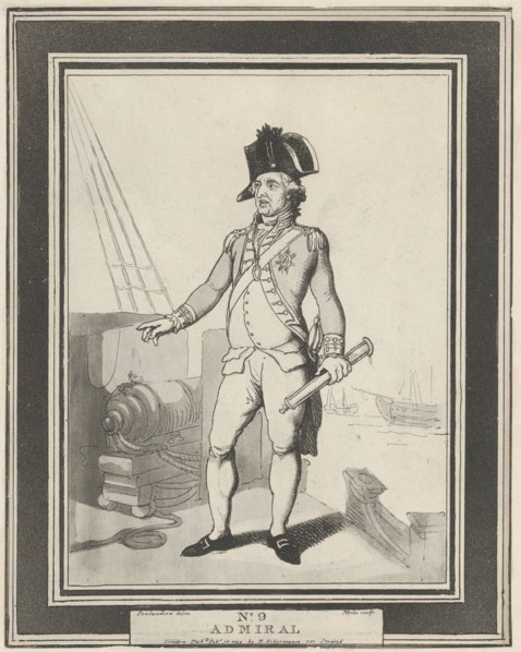 No. 9: Admiral, February 15, 1799. Creator: Henri Merke.